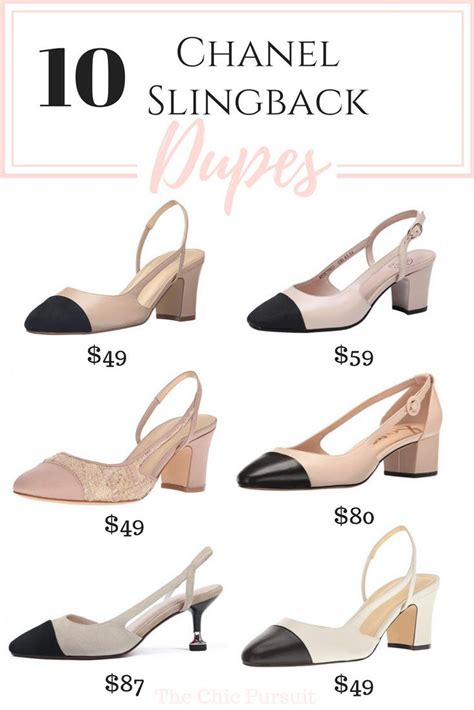 chanel frenzy dupe|chanel dupes shoes.